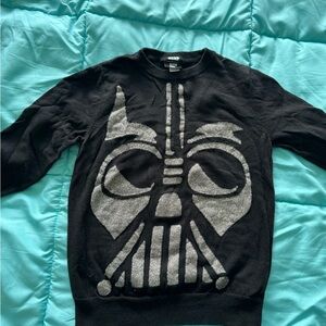 GAP Star Wars Black and Silver Graphic Sweater